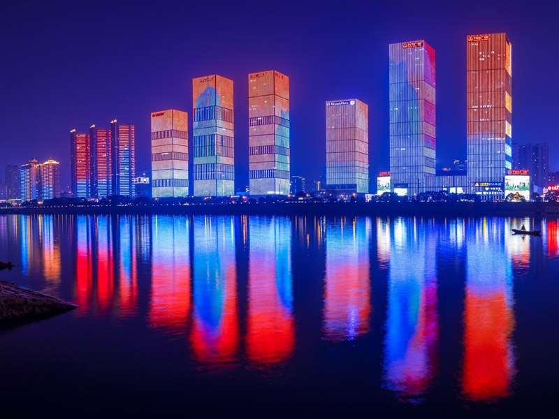 Wanda Vista Changsha Hotel Bagian luar foto